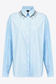 Shirt with neck beads PINKO  Shop Online at Pinko