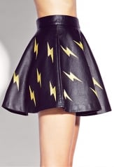 Shocking Faux Leather Skirt at Forever 21