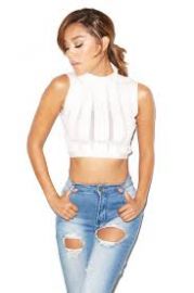 Shockwave Crop Top at Mistress