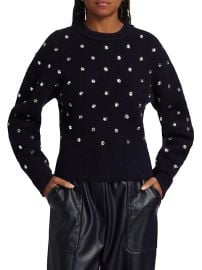 Shop 31 Phillip Lim Embellished Crewneck Sweater at Saks Fifth Avenue