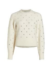 Shop 31 Phillip Lim Embellished Crewneck Sweater at Saks Fifth Avenue