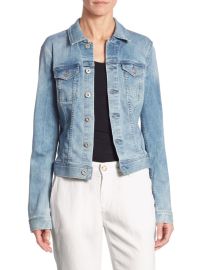 Shop AG Jeans Robyn Denim Light Wash Jacket at Saks Fifth Avenue