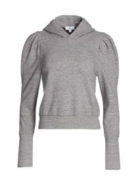 Shop AG Jeans Walker Puff-Sleeve Hoodie at Saks Fifth Avenue