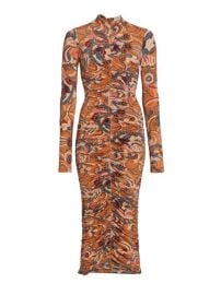 Shop ALC Ansel Ruched Bodycon Dress at Saks Fifth Avenue