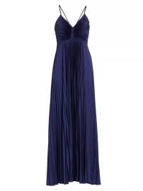 Shop ALC Aries Floor-Length Pleated Gown at Saks Fifth Avenue