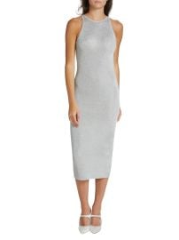 Shop ALC Ashley Knit Sleeveless Midi-Dress at Saks Fifth Avenue