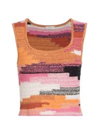 Shop ALC Brayden Patterned Top at Saks Fifth Avenue