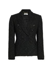 Shop ALC Chelsea Metallic Tweed Blazer at Saks Fifth Avenue