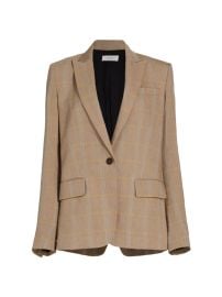 Shop ALC Donovan Linen-Blend Jacket at Saks Fifth Avenue