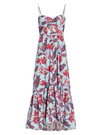 Shop ALC Emilia Printed Cotton Maxi Dress at Saks Fifth Avenue