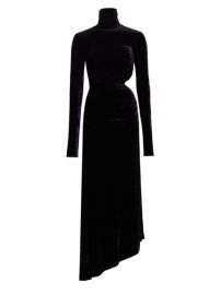 Shop ALC Katherine Cutout Velvet Dress at Saks Fifth Avenue