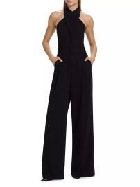 Shop ALC Murphy Halter Belted Jumpsuit at Saks Fifth Avenue