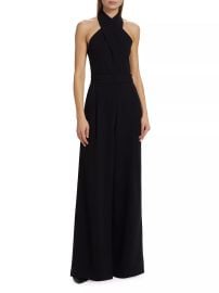 Shop ALC Murphy Halter Belted Jumpsuit at Saks Fifth Avenue