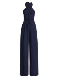 Shop ALC Murphy Ii Linen-Blend Wide-Leg Jumpsuit at Saks Fifth Avenue