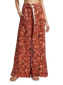 Shop ALC Naia Linen Wide-Leg Pants at Saks Fifth Avenue