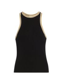 Shop ALC Nelly Cotton Blend Tank Top at Saks Fifth Avenue