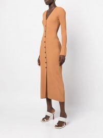 Shop ALC Tamara front-button dress with Express Delivery - at Farfetch