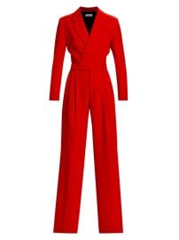 Shop ALC Tatum Pleated Crepe Wide-Leg Jumpsuit at Saks Fifth Avenue