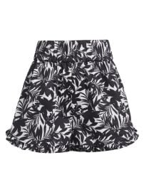 Shop AMUR Serenity Floral Ruffled Shorts at Saks Fifth Avenue