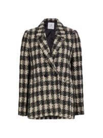 Shop ANINE BING Diana Plaid Blazer at Saks Fifth Avenue