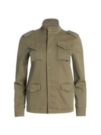 Shop ANINE BING Stretch Cotton Army Jacket at Saks Fifth Avenue