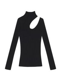 Shop ANINE BING Victoria Cutout Turtleneck Sweater at Saks Fifth Avenue