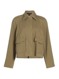 Shop ATM Anthony Thomas Melillo Cotton-Blend Twill Jacket at Saks Fifth Avenue