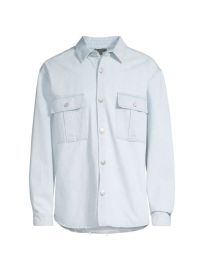 Shop ATM Anthony Thomas Melillo Denim Shirt Jacket at Saks Fifth Avenue