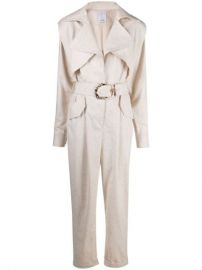 Shop Acler moto-style belted jumpsuit with Express Delivery - at Farfetch