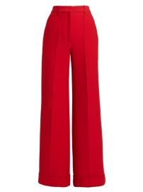 Shop Adam Lippes Deeda Silk Wool Wide-Leg Pants at Saks Fifth Avenue