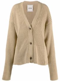 Shop Aeron Chakra ribbed-knit cardigan with Express Delivery - at Farfetch