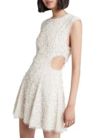 Shop Aje Mirage Sequin-Embroidered Minidress at Saks Fifth Avenue