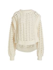 Shop Aknvas Jules Cable Knit Sweater at Saks Fifth Avenue