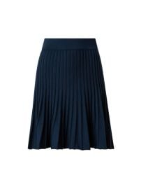 Shop Akris punto Milano Pleated Knit Wool Miniskirt at Saks Fifth Avenue