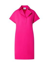 Shop Akris punto Stretch Cotton Gabardine Knee-Length Dress at Saks Fifth Avenue