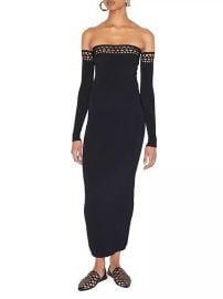 Shop Alaa Vienne Strapless Cut-Out Maxi Dress at Saks Fifth Avenue