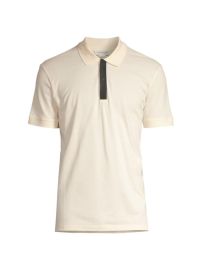 Shop Alexander McQueen Logo Tape Piqu Polo Shirt at Saks Fifth Avenue