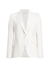 Shop Alexander McQueen Tailored Peak-Lapel Jacket at Saks Fifth Avenue