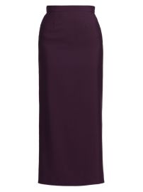 Shop Alexander McQueen Wool Pencil Maxi Skirt at Saks Fifth Avenue