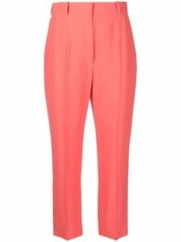 Shop Alexander McQueen high-waisted tailored trousers with Express Delivery - at Farfetch