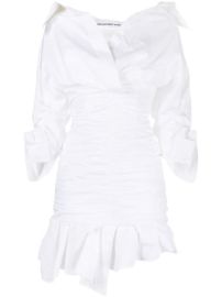 Shop Alexander Wang Falling off-shoulder dress with Express Delivery - at Farfetch