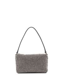 Shop Alexander Wang medium Wangloc rhinestone-embellished clutch bag with Express Delivery - at Farfetch