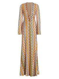 Shop Alexis Vibe Wavy Print Maxi Dress at Saks Fifth Avenue