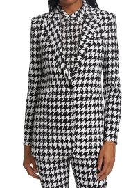 Shop Alice  Olivia Breann Checkered Blazer at Saks Fifth Avenue