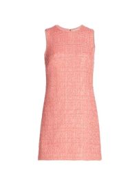 Shop Alice  Olivia Coley Tweed Shift Dress at Saks Fifth Avenue