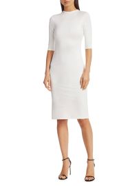 Shop Alice  Olivia Delora Knit Bodycon Dress at Saks Fifth Avenue