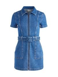 Shop Alice  Olivia Gorgeous Denim Dress at Saks Fifth Avenue