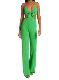 Shop Alice  Olivia Havana Cut-Out Jumpsuit at Saks Fifth Avenue