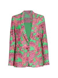 Shop Alice  Olivia Macey Paisley Stretch Blazer at Saks Fifth Avenue