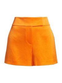 Shop Alice  Olivia Mara Crossover Shorts at Saks Fifth Avenue